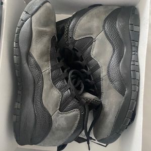 Jordan 10 Black on black